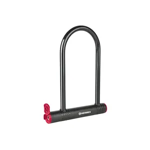 Cadenas en U HERMEX 12 mm pour vélo électrique, en cuivre, fonctionnement manuel, modèle CB-24, serrure de sécurité durable en boîte - Product Image 1