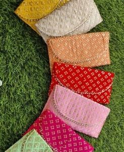 กระเป๋าคลัทช์ปักลายสำหรับผู้หญิง, กระเป๋าทรงคลัทช์สำหรับงานแต่งงานพร้อมซิปสำหรับผู้หญิงของขวัญ - Product Image 3