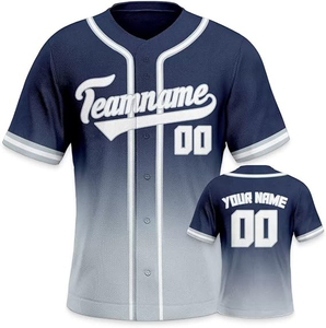 Maillots de baseball personnalisables Maillot de baseball personnalisé pour la jeunesse pour hommes femmes Vêtements de sport de personnalité cousus - Product Image 3