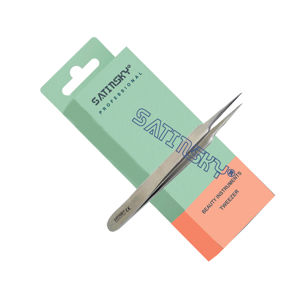 Pinzas Profesionales de Acero Inoxidable con Punta Inclinada para Cejas, Pinzas de Belleza para el Cabello, Instrumento de Manicura de Alta Calidad - Product Image 6