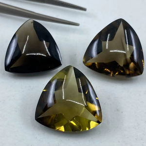 หินควอตซ์สโมกี้แบบหลวมทรงกลมขนาด 20 มม. สำหรับทำเครื่องประดับ - Product Image 1