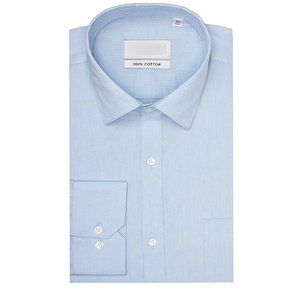 Chemises habillées pour hommes Style moderne 100% coton de qualité supérieure Slim Fit Chemise décontractée en coton à la mode pour le style de tous les jours - Product Image 1