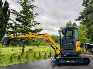 จัดส่งฟรี25HP รถขุดไฮดรอลิก AGT STE35 60 "ใบมีดด้านหน้า17" ถังขุดแบบเต็มรูปแบบแกว่งบูม EPA CE ได้รับการอนุมัติ - Product Image 5