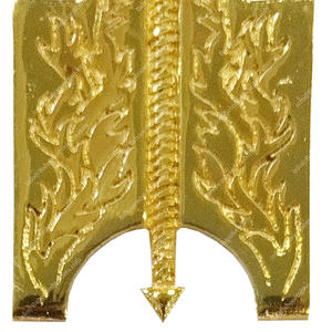 Masonic Regalia Gilt Jewel para Officer's Collar Misraim Rite 2nd Guard Premium Apparel Accesorio - Product Image 2