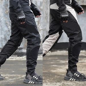 Pantalon de moto en Cordura pour homme, armure CE, pantalon de moto respirant, imperméable, résistant à l'abrasion, jean de tourisme pour motard - Product Image 4