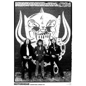 Modern Style Motrhead <b>Poster</b> 1979 Harrow Road London Made of Paper for Wall Decor - Product Image 1