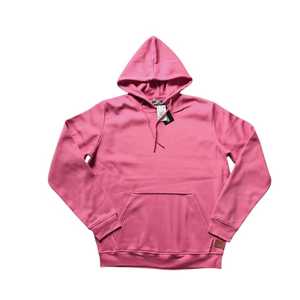 เสื้อฮู้ดขนแกะขนาดใหญ่สำหรับฤดูหนาวสำหรับผู้ชายใหม่2025โลโก้ที่กำหนดเองได้อย่างมีสไตล์100% ถักสีพื้นแบบไม่มีเชือกกันหดแห้งเร็ว - Product Image 5