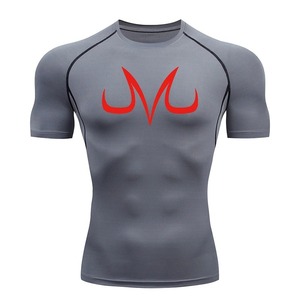 2025 3D impreso personalizado Rash Guard hombres elegante Jogging Wear Premium calidad verano transpirable camisa - Product Image 5