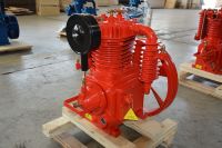 Compresseur d'air à piston en fonte à deux étages 1105T 12,5 bars, 2 cylindres