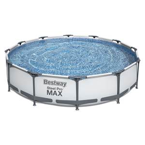 STEEL PRO MAX Gris 56416 <span class=keywords><strong>pour</strong></span> <span class=keywords><strong>Pompe</strong></span> de Filtration de <span class=keywords><strong>Piscine</strong></span> <span class=keywords><strong>Bestway</strong></span> (366x76cm) <span class=keywords><strong>pour</strong></span> 3-4 Personnes <span class=keywords><strong>pour</strong></span> Piscines jusqu'à 366x76cm - Product Image 3