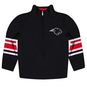Chaqueta Bomber de Lona con Capucha y Cierre de Cremallera de un Cuarto, Unisex, de la Universidad Clark Atlanta, con Diseño de Panteras en la Parte Delantera, Ropa Universitaria Personalizada, Primavera - Product Image 1
