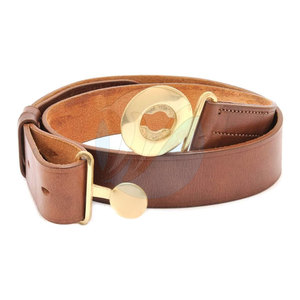 Cinturones uniformes impermeables de cuero genuino Cinturones uniformes de Sypply directos de fábrica a precio barato - Product Image 1