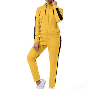 Custom Printing Embroidery Logo Plus Size Casual Wear Fashion 2 Piece Set Jogger <b>Sweatshirt</b> Sweatpants Tracksuit for Women - Product Image 1