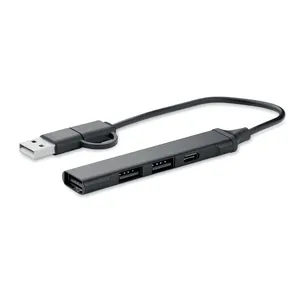 Custom 4-Port <b>USB</b> <b>Hub</b> Promotional Gadgets for Current Product Line - Product Image 6
