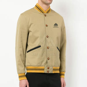 Qualité supérieure Logo personnalisé Veste Letterman d'hiver Vêtements de mode Veste Letterman d'hiver à manches longues - Product Image 3