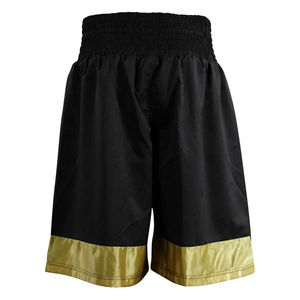 กางเกงมวย MMA สีแดงสำหรับผู้ชายกางเกงมวยผ้านิ่มแห้งเร็วทนทานวัสดุยืดหยุ่นใช้ฝึกฝนฟิตเนสแบบไทย - Product Image 6