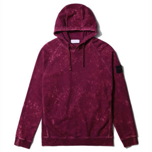 Fabricante de Ropa Personalizada, Sudadera con Capucha 100% Algodón Grueso, Lavado Ácido, Corte Cuadrado, Bordado Desgastado, Efecto Descolorido por el Sol - Product Image 1