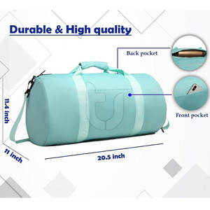 Mochila de lona para deportes al aire libre con logotipo personalizado, bolsa de viaje impermeable con MOQ bajo para Deportes y Viajes - Product Image 2