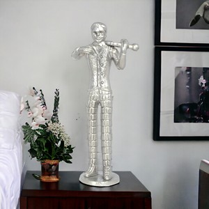 Elegante Colección de Arte Moderno hecho a mano aluminio Metal artesanías figuritas abstractas consola Mesa escultura decorativa precio barato - Product Image 6