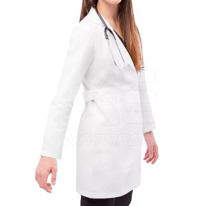 Blouse de chirurgien personnalisée, 100% coton, unisexe, usage hospitalier, faible MOQ, vêtements médicaux - Product Image 3