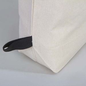 Personalized <b>Foldable</b> Cotton Shopping Tote <b>Bag</b> 19 X 16 X 4 Inches Eco-Friendly Heat Transfer Letter Screen for Advertising Gift - Product Image 6