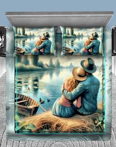 Juego de Cama King Size de Lujo Digital 7D Nature de Diseño |   Tela de Microfibra con Sensación de Algodón Suave |   Conteo de hilos de 300tc |   Juego de Ropa de Cama de 3 Piezas - Product Image 5