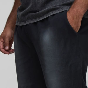 Pantalones Cortos de Algodón 100% de Alta Calidad para Uso Diario 2026, Corte Holgado para Hombre, Transpirables y Ajustables con Bolsillos Laterales, Mezcla de Algodón - Product Image 5