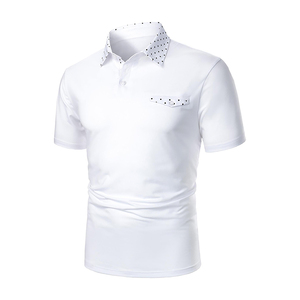 Cómodo uso diario Hombres Polo Camisa Polo Algodón Polo Camiseta Moda Elegante Verano Casual Outfit - Product Image 2