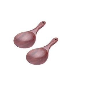 Cuillère à riz en bois de nouveau Style pour vaisselle couverts utilisation à la main riz en bois servir utiliser cuillère à bas prix - Product Image 2