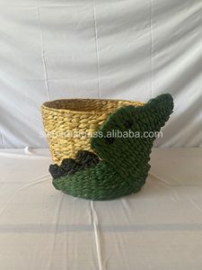 ตะกร้าผักตบชวาธรรมชาติสำหรับ2024อีสเตอร์ผลิตภัณฑ์ผักตบชวามีด้ามจับ/ผลิตภัณฑ์ผักตบชวาผลิตจากเวียดนาม - Product Image 6