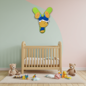 Accessoire décoratif personnalisable pour bébé, 1 pièce, Lettre Y en bois, panneau mural assorti, 23000955 - Product Image 3