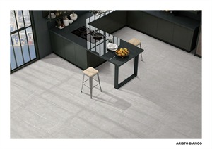 Carreaux de veines de sculpture en porcelaine émaillée d'aspect Premium 60x120 cm Finition de sculpture Aristo Bianco Carreau de haute qualité 600x1200mm - Product Image 3