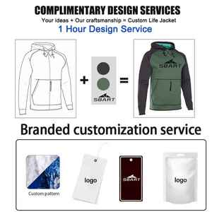 Personalizado de neopreno con capucha adulto impermeable chaqueta a prueba de viento para Sudadera con capucha - Product Image 3