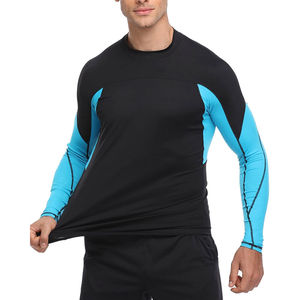 2025 Diseño personalizado Profesional Sublimado Impreso Hombres Rash Guard Spats OEM para todos los deportes - Product Image 4