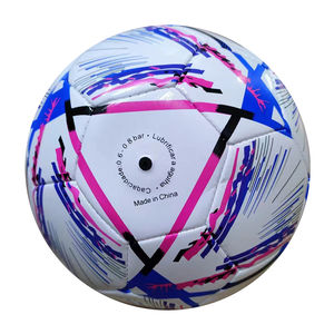 Ballon de football de haute qualité cousu à la machine avec logo personnalisé Nouvelle taille de football Vente en gros Personnalisé pour la promotion de l'entraînement - Product Image 4