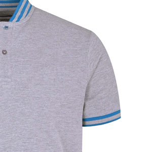 Men's Plus Size for Polo Shirts Quick Dry & Breathable Knitted Fabric Customizable with Solid Logo Design <b>Factory</b>-Made Options - Product Image 4