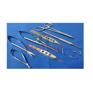 Kit de cirugía General básica, instrumentos quirúrgicos de acero inoxidable, animales, certificado CE & ISO, 10 piezas - Product Image 2