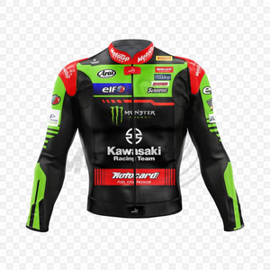 Jonathan Rea Rawasaki WSBK Motorbike Cowhide/Kangaroo Leather Track Riding/Racing Made To Measure Hump Mens <b>Biker</b> <b>Jacket</b> CE - Product Image 1