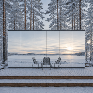 Cabane miroir préfabriquée croate Adriatic Mirror Cabin avec verre réfléchissant pour location de vacances de luxe en glamping en bord de mer, tourisme - Product Image 2