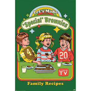Póster en lienzo de Steven Rhodes, hagamos brownies especiales para decoración de pared - Product Image 3