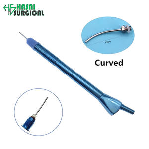 Poignée d'injection ultrasonique en acier inoxydable chirurgical Hasni de 1,8 cm, microémulsion ultra-fine, instruments ophtalmiques microscopiques CE - Product Image 3