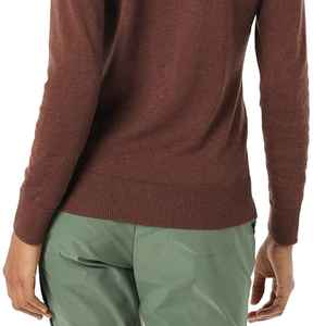 Suéter de cuello en V de alta calidad para mujer, transpirable, última llegada, superventas, servicio OEM, secado rápido, el mejor suéter con cuello en V para mujer - Product Image 2