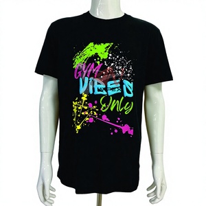 เสื้อยืดโอเวอร์ไซส์พิมพ์ลายนูน 3 มิติ ผ้าฝ้าย 100% รับผลิตตามสั่ง ขายส่ง OEM พิมพ์ลายโฟม พิมพ์ลายพัฟฟ์ ไซส์พลัส เสื้อยืดผู้ชาย - Product Image 1
