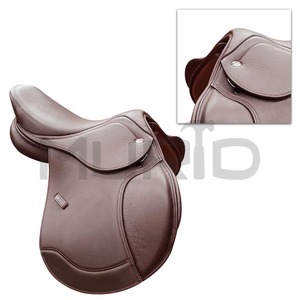 Selles anglaises de conception classique en cuir souple de haute qualité pour les produits de course de chevaux anglais de style occidental d'Inde - Product Image 2