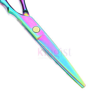 2024 Offre Spéciale Logo personnalisé ciseaux de coupe de cheveux professionnels ciseaux de barbier en acier inoxydable de haute qualité pointe de lame tranchante pour - Product Image 4