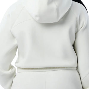 Half-Zip Hooded Sports Pullover <b>Womens</b> Hoodie <b>Cardigan</b> Custom Cotton Workout Cropped Hoodies <b>Women</b> - Product Image 6
