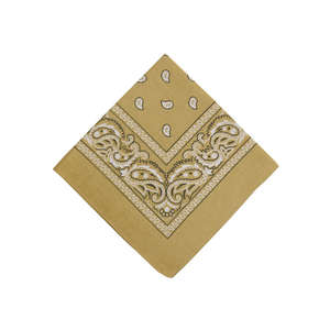 Customized Factory Double Print <b>Bandana</b> Custom Logo Fans Cotton <b>Bandana</b> Square - Product Image 2