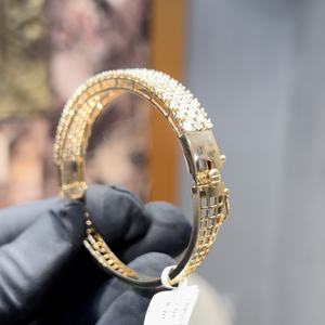 Bracelet à breloques en diamant en or 14K et 18K de qualité supérieure pour femmes Bijoux de fiançailles à la mode - Product Image 5