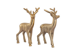 โต๊ะกวางเรนเดียร์แนวตั้งทันสมัยทำด้วยมือประติมากรรมโลหะอลูมิเนียมเคลื่อนย้ายได้สำหรับบ้านโรงแรมหรือสำนักงานขายส่ง - Product Image 2