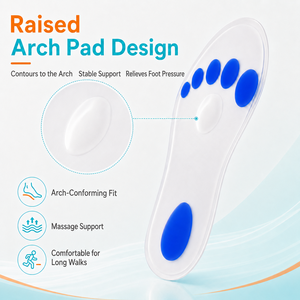 <span class=keywords><strong>Semelle</strong></span> <span class=keywords><strong>orthopédique</strong></span> <span class=keywords><strong>en</strong></span> gel de silicone médical personnalisée pour le soin des pieds diabétiques, pour homme et femme - Product Image 4